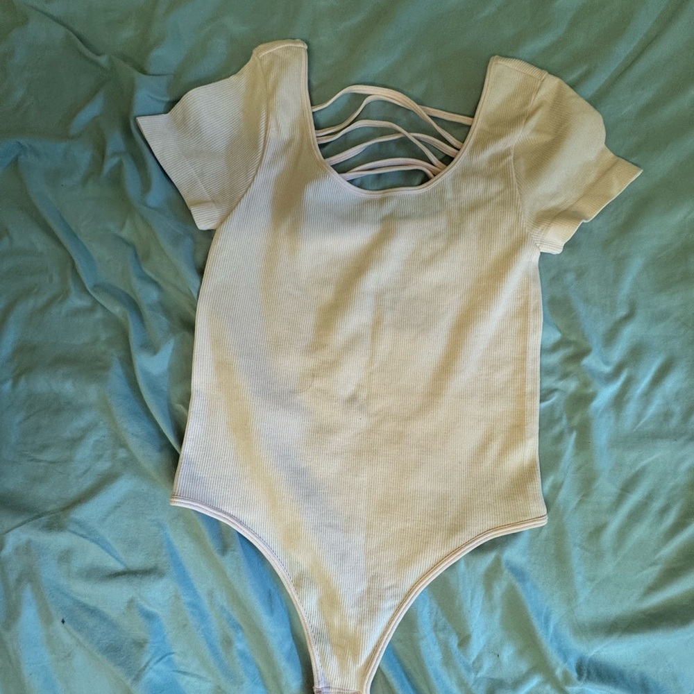 Pink One Piece Bodysuit